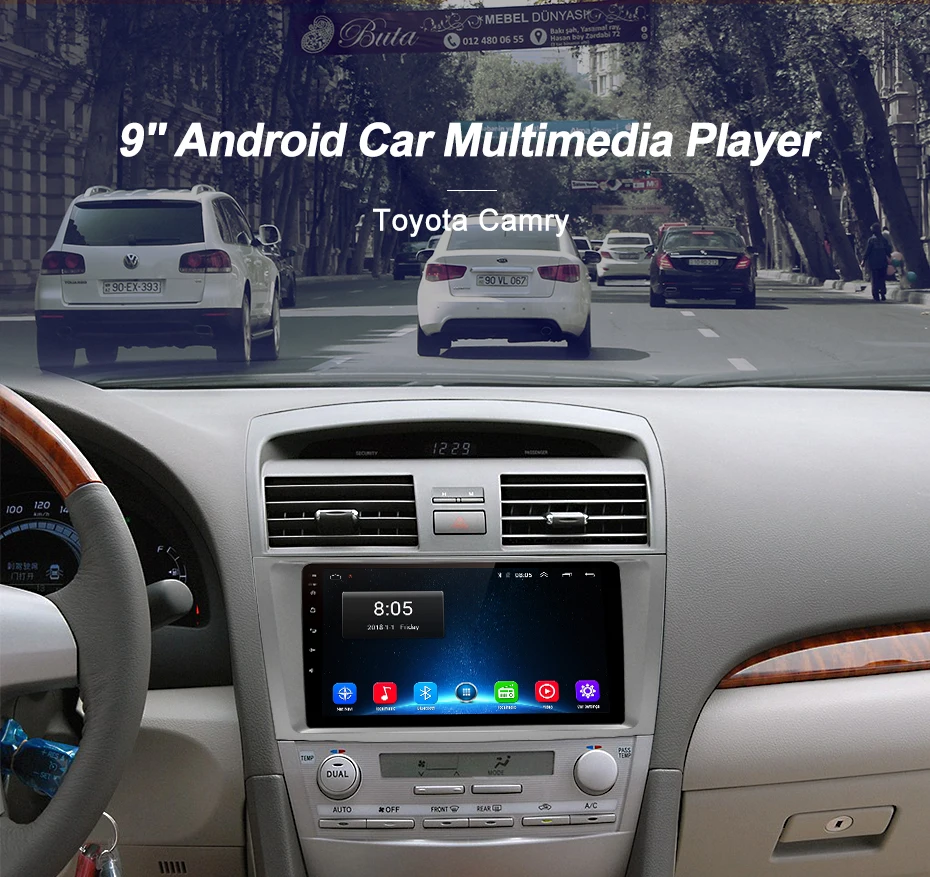 Top Junsun V1 2G+32G Android 9.0 For Toyota Camry 40 50 2007 2008 Car Radio Multimedia Video Player Navigation GPS 2 din dvd 6 Top Junsun V1 2G+32G Android 9.0 For Toyota Camry 40 50 2007 2008 Car Radio Multimedia Video Player Navigation GPS 2 din dvd 6