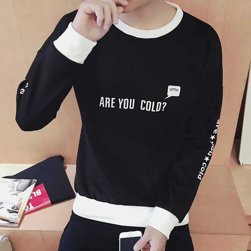 

Men's Long Sleeve Spring and Autumn Male Turtleneck Wear 2019 Korean Leisure Joker Jacket