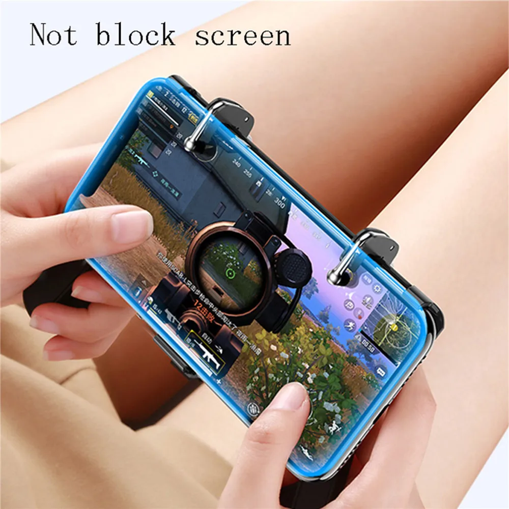  For PUBG Mobile Gamepad Game Shooter Controller Mechanical Deformation Gaming Trigger Fire Button f