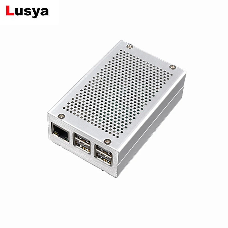 

new Raspberry pie 3b+Aluminum alloy box for RPI 3 Model B Compatible with Raspberry Pi 3 Model B/B+ E4-006