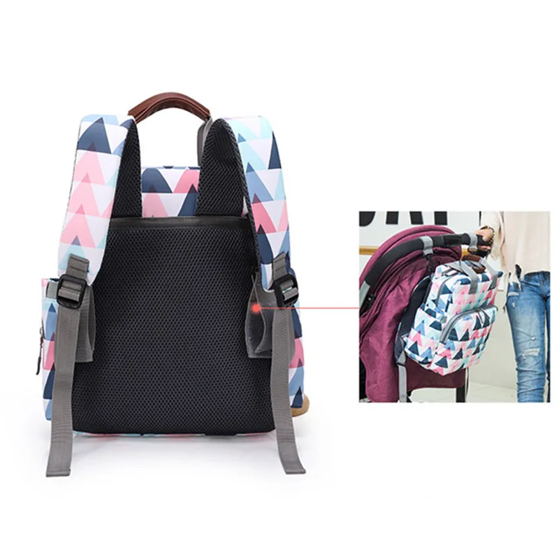 Mummy Backpack Large Capacity Maternity Nappy Baby Diaper Travel Tote Designer Nursing Nappy Stroller Bag For Mom's Baby Care