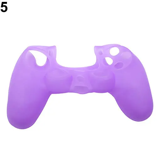 Силиконовый защитный чехол для sony Playstation PS4 Play Station PS 4 Dualshock 4 игровой контроллер случайный цвет