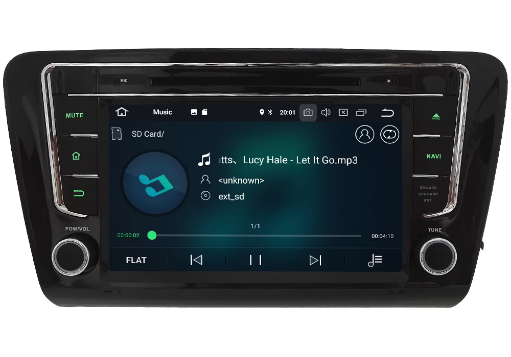 Perfect KLYDE 8" Octa Core 4G WIFI Android 8.0 7.1 4GB RAM 32GB ROM Car DVD Multimedia Player Stereo Radio For Skoda Octavia 2014 2015 3