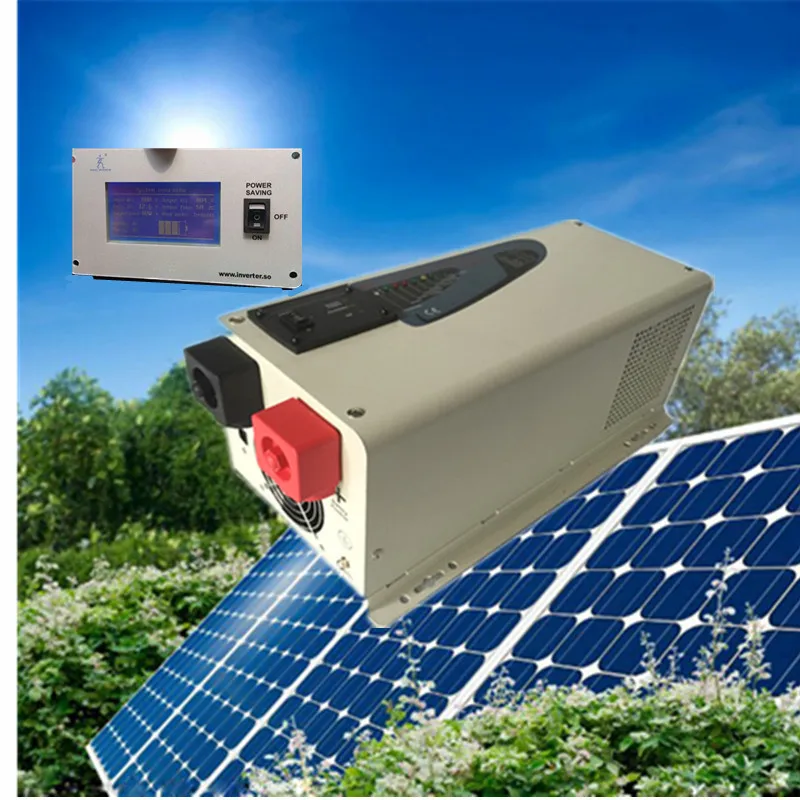 solar system inverter low frequency 24v 220v solar inverter3000w for