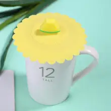 Силиконовая крышка чашки против пыли кролик/кошка/фрукты крышка чашки кухонные инструменты Герметичная крышка кофе герметичные крышки уплотнения крышки для домашнего использования