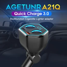 Беспроводной Bluetooth Автомобильный MP3 PlayerFM передатчик Быстрый 5 В/2.4A двойной USB адаптер телефон автомобильное зарядное устройство 2 устройства в прикуриватель mp3-плеер