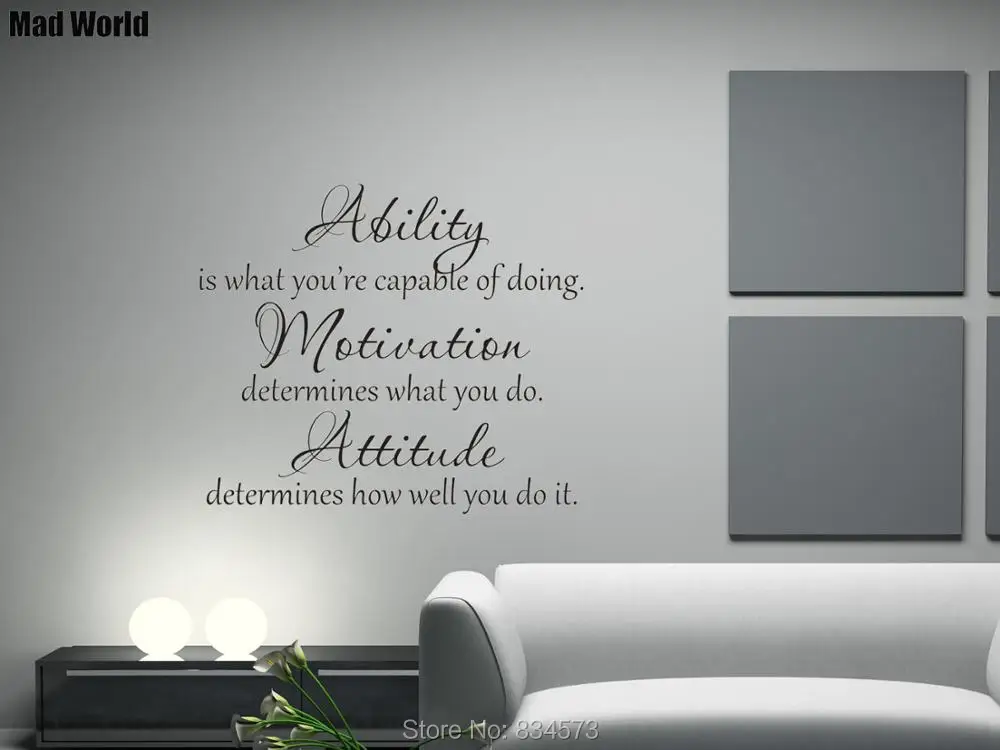 Ability is What Youre Capable of Doing Attitude 2019 1 5  56 65w 4