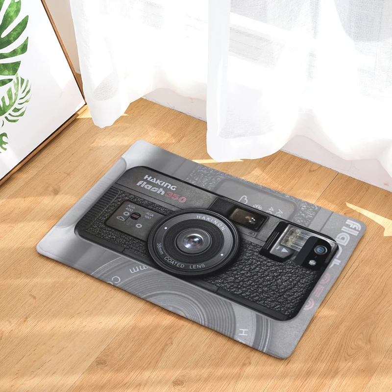  New Home Decor Mats 3D Camera Carpets Non-slip Kitchen Rugs for Home Living Room Floor Mats 40X60 5