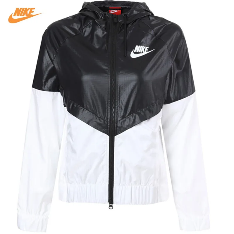 

Nike Women's Coat Summer Sports Windbreaker Hooded Jacket Windrunner Fast Dry