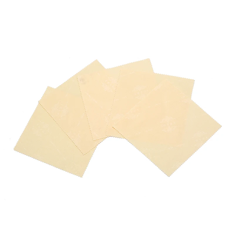 

13*13 Cm/5.11"x5.11" Phone Screen Glass Watch Lens Cleaner Eyewear Accessory 5 Pcs Microfiber Glassescloth Eye Glasses Cleaning