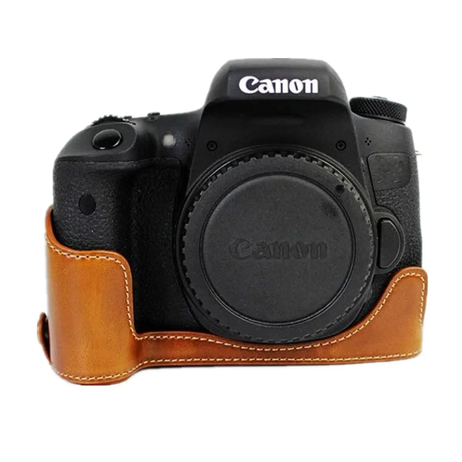 Половина pu кожаный чехол сумка ручка Крышка для Canon EOS 5D Mark III EOS 5D Mark IV 3 4