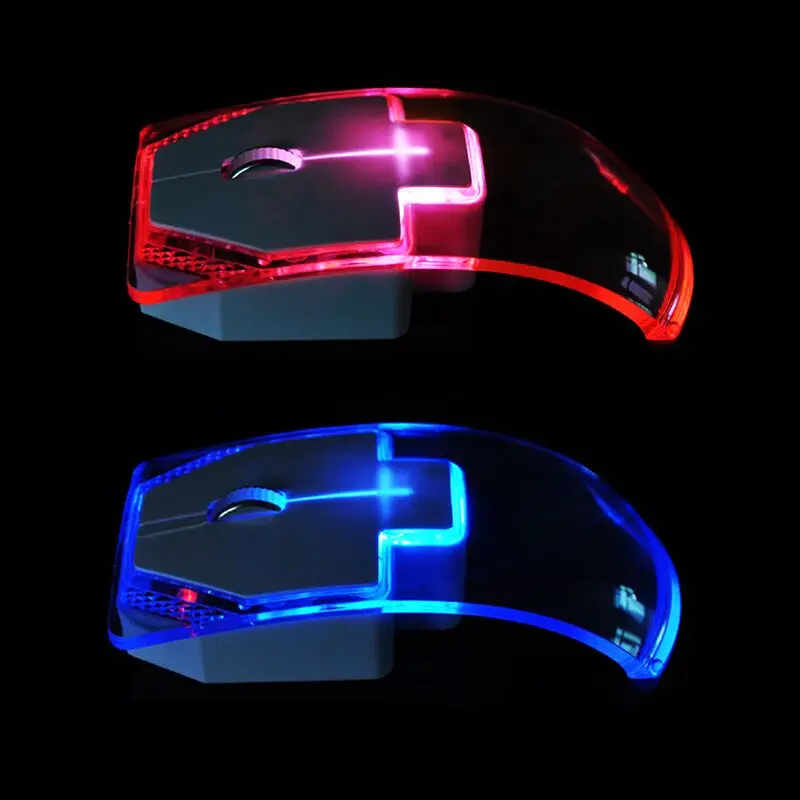 2 4G Wireless Mouse Silent Gamer Transparent LED Ultra 2 4G Wireless Mouse Silent Gamer Transparent LED Ultra
