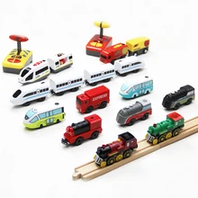 Thomas and friends Kids Electric Train Toy Magnetic Slot Diecast Electronic Toy Gift For Kids FIT