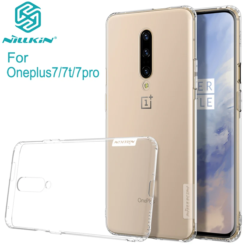 

NILLKIN One plus 7 case oneplus 7 pro case 7T cover TPU clear Transparent soft silicone Case For Oneplus 7 with Retail Package
