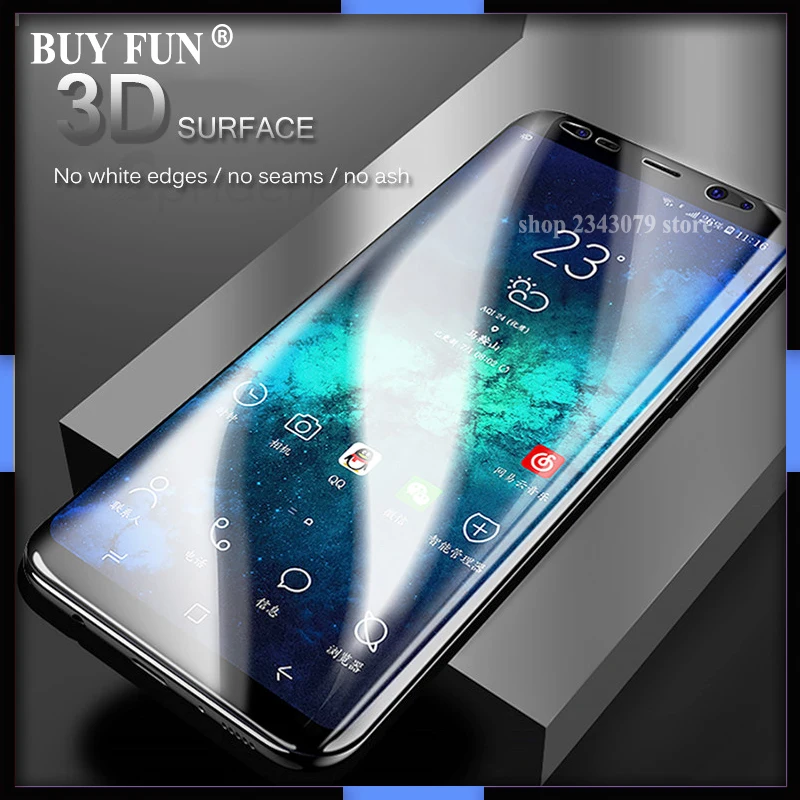 S7 Edge S8 Glas 3D Защита для Samsung Galaxy S6 plus Защитная пленка телефона не закаленное стекло |