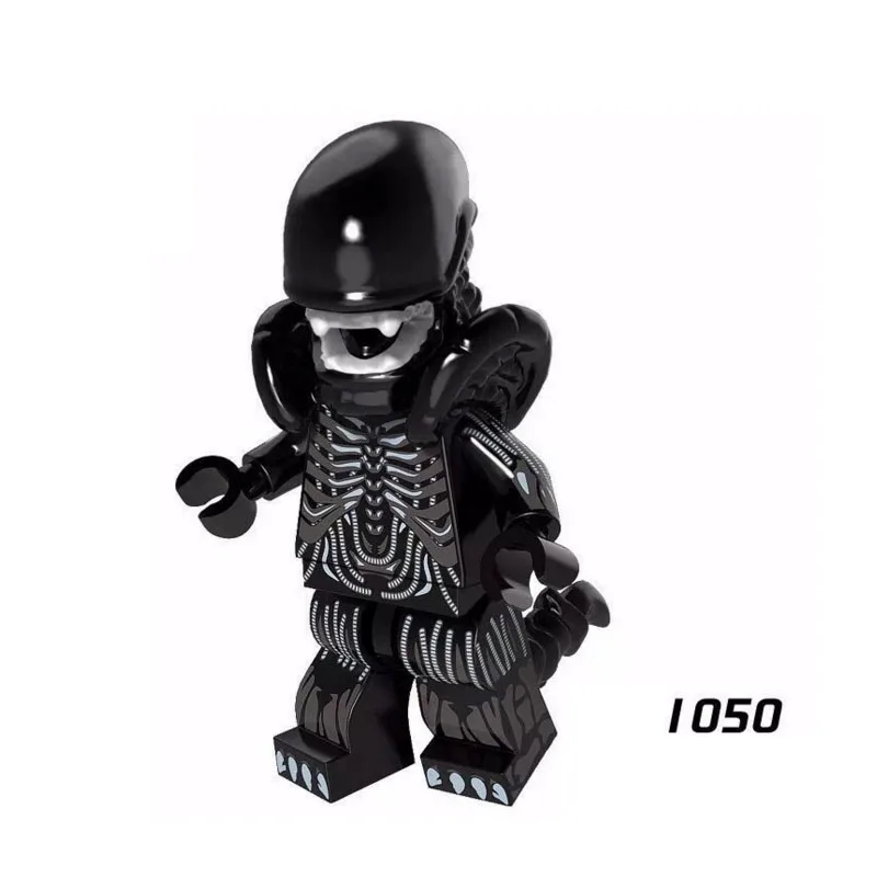 Single Sale Super Hero Star Wars 1050 Alien Xenomorph Mini Building