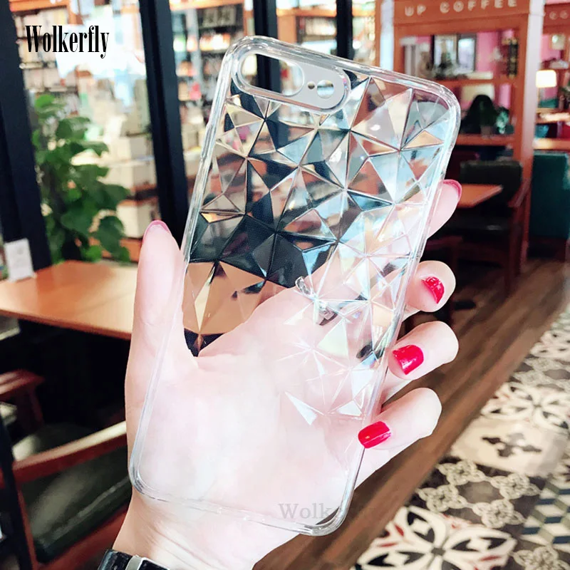 

3D Diamond Silicone Case For Xiaomi mi9 Mi 9 8 se mi8 lite Redmi Note 7 6 5 Pro 5A Prime Redmi 7 GO 6A Mi A2 Lite A1 6X 5X Cover