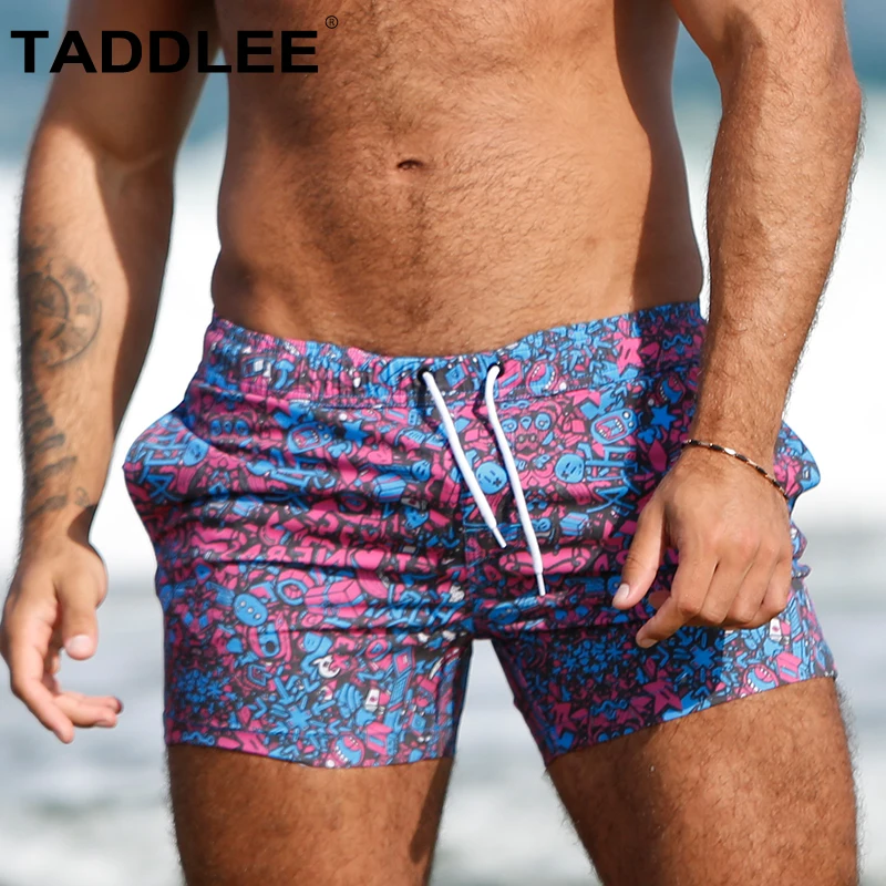 

Taddlee Brand Sexy Men Swimwear Swimsuits Swimming Boxer Brief Bikini Board Shorts Gay Surfing Trunks Bathing Suits Square Cut