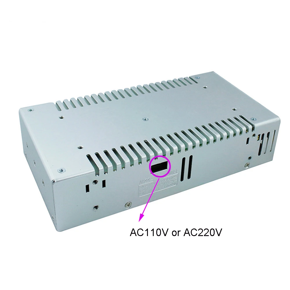 

AC110V/220V to DC5V 60A LED transformer 300W power supply with Switch for LED strip light 45