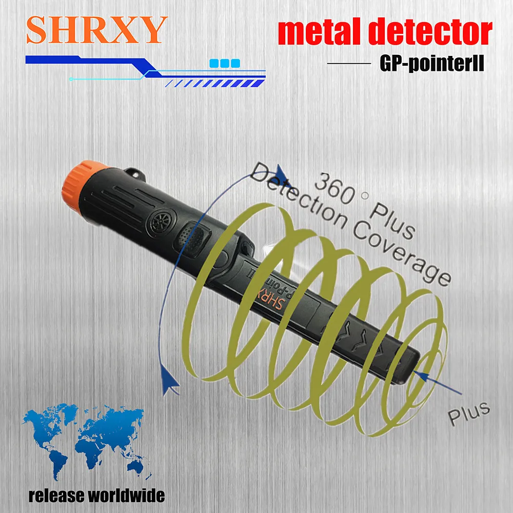 Newst чувствительный детектор металла указатель GP-pointerII Водонепроницаемый с острым концом ручной детектор с браслетом