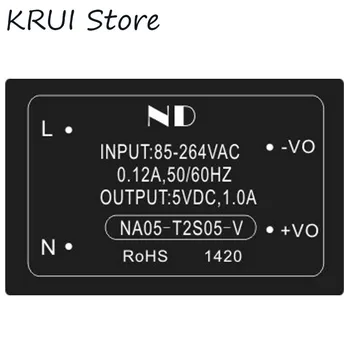 

NA05-T2S05-V 5pcs/lot power module 5V 1A isolated ac-dc converter