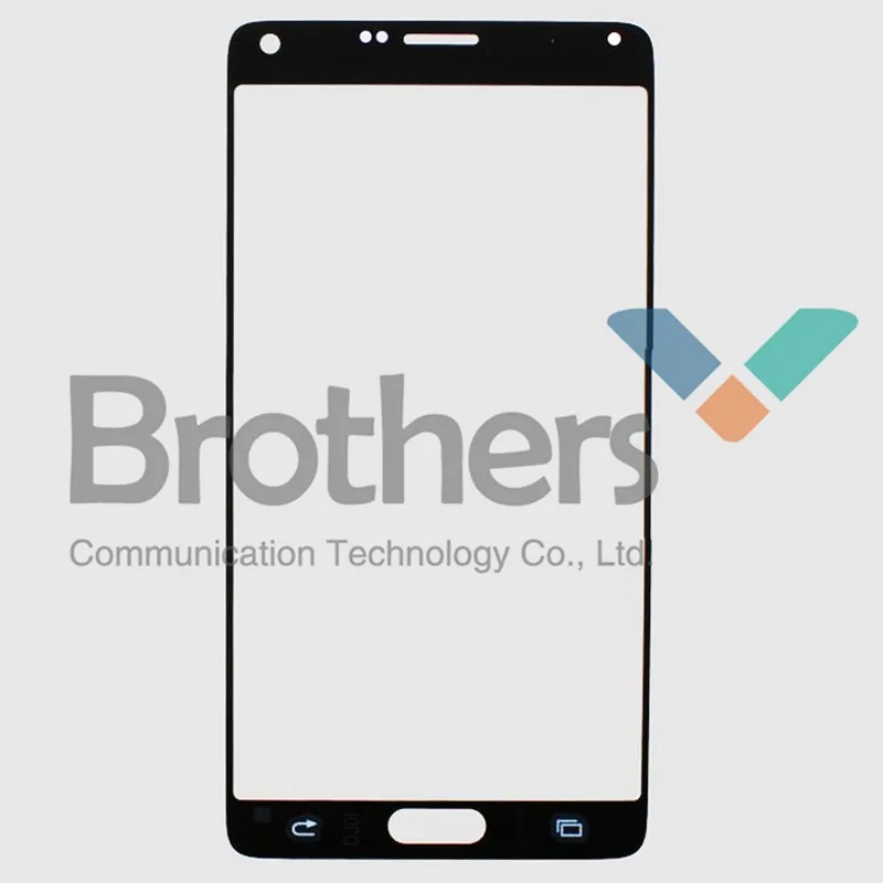 SAM1088 whtie Black New replacementouter front glass top lens touch digitizer For Samsung Galaxy Note4 Note 4 N9100  (1)