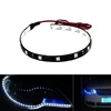 1x Car Led Strip DIY RGB Bulb Atmosphere Decorative Lamp Auto Inerior Light 15LED Daytime Running Light DRL Motorcycle Styling ► Photo 2/6