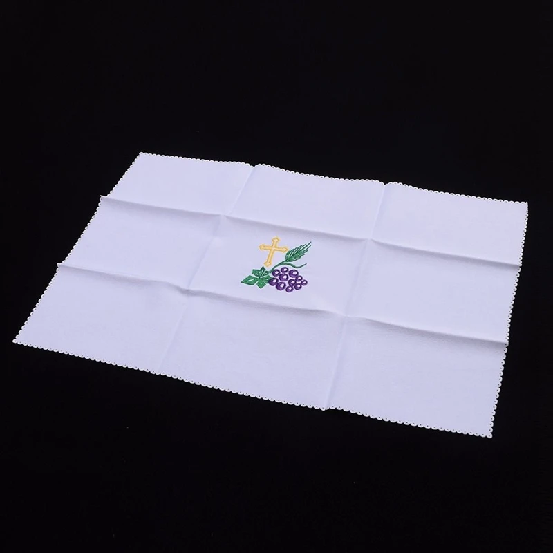

Holy Catholic Church Lamb Embroidery Altar Cover Purificator Altar Cloth