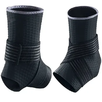 1 Pcs Ademende Sport Enkel Ondersteuning Brace Aanpassing Anti-Verstuiking Elastische Bandage Basketbal Compressie Enkel Protector Guard