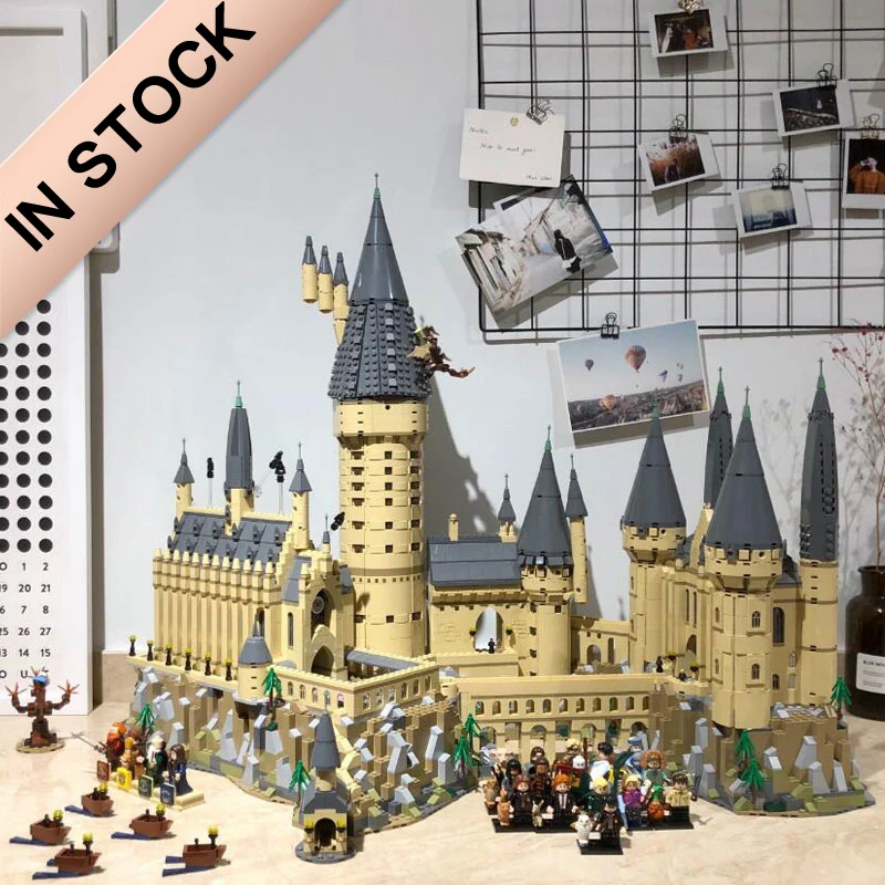 

71043 Castle School Mode 6044pcs Harri Movie Potter Model Building Blocks Compatible with 16060 Toys