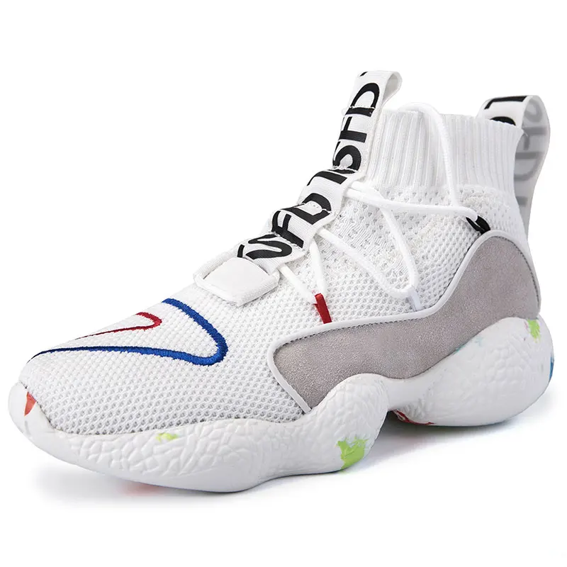 

Unisex Men Sneakers High Top Men Running Shoes Black White Male Adult Trainers Camouflage Bottom Shoes Men Basket Femme Shoes