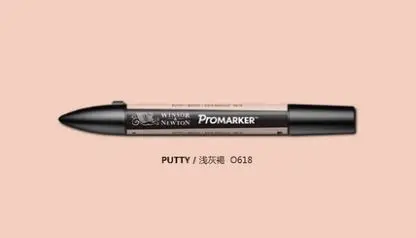 Winsor& Newton Promarker двухконцевые графические Маркеры цвета кожи - Цвет: putty