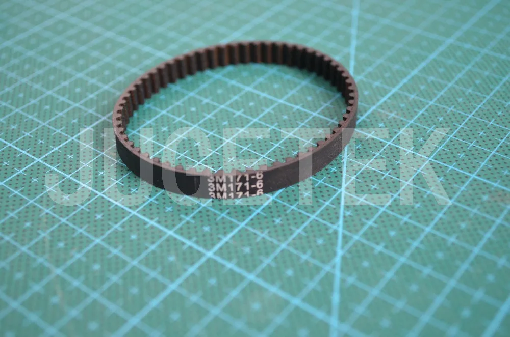 

10pcs/lot, HTD 3M, Timing Belt, Closed-loop, 171mm length, 57 teeth, 6mm width