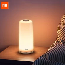 Новейший умный светодиодный прикроватный светильник Xiao mi jia RGBW с регулируемой яркостью ночной Светильник usb type-C WiFi Bluetooth 100-240V Smart mi Home APP H20