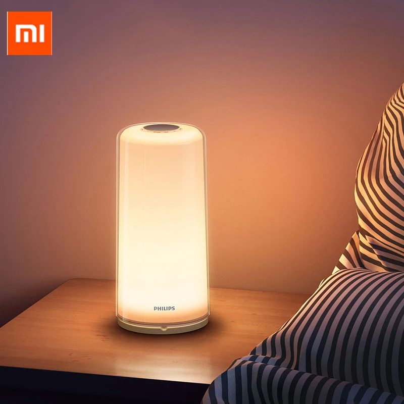

Newest Xiaomi Mijia Smart LED Bedside Lamp RGBW Dimmable Night Light USB Type-C WiFi Bluetooth 100-240V Smart Mi Home APP H20