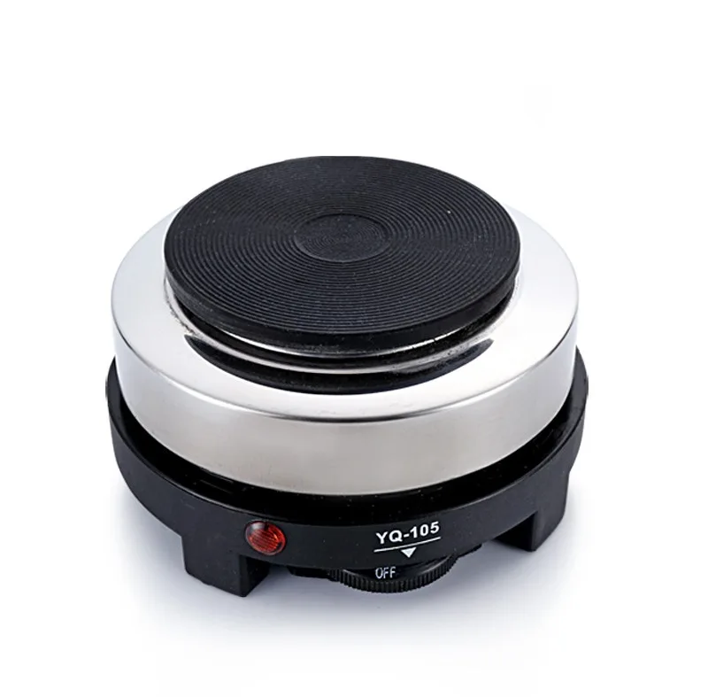 Mini Electric Stove Oven Cooker, Multifunctional Small Coffee Heater, Mocha Heating Hot Plates, Coffee Milk Machine, EU, 500W