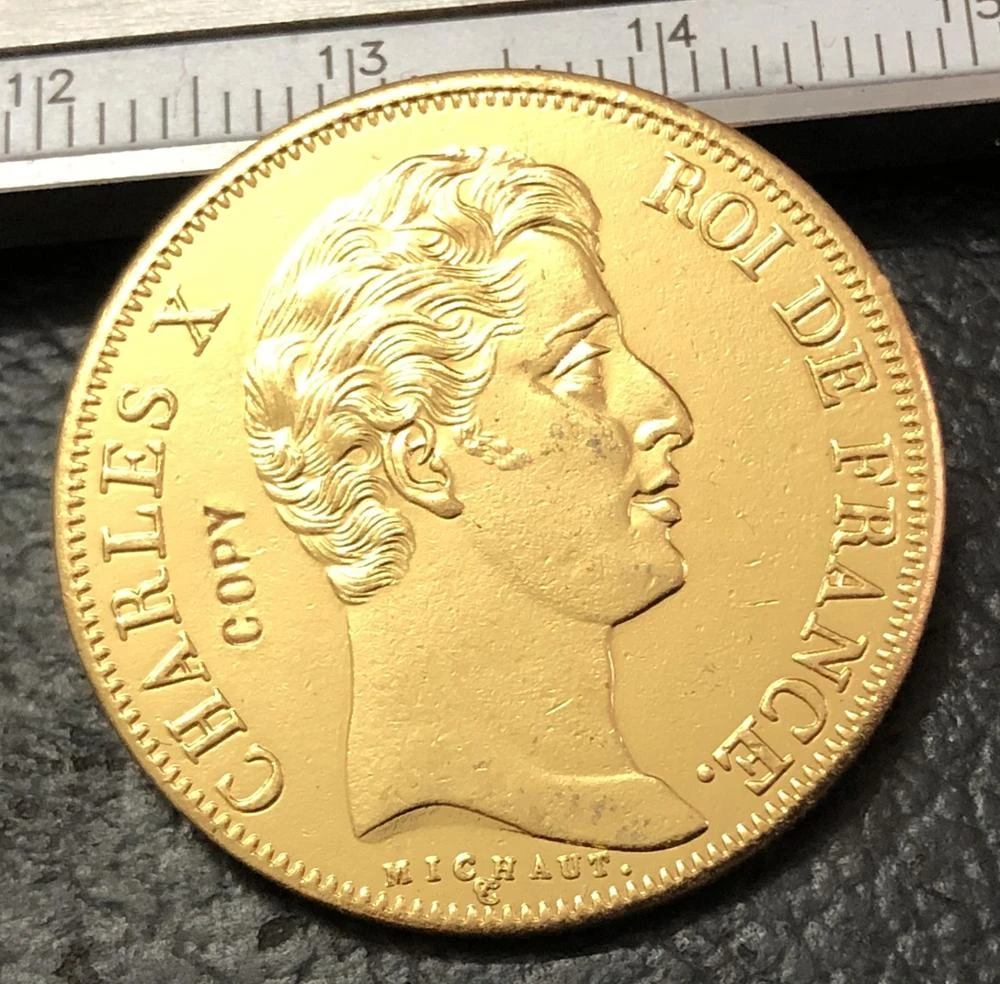 10 フランス 40 フランコピーゴールドコイン 非通貨コイン Aliexpress