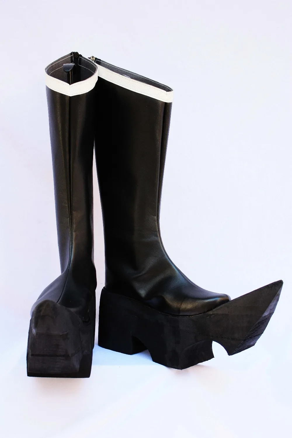 

Anime Black Golden Saw COSPLAY costume boots customized punk lolita shoes