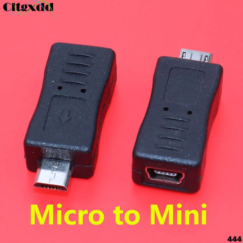 Cltgxdd 1 шт. 90 градусов левый и правый угловой 5-контактный разъем для синхронизации данных Micro USB для мини-usb соединитель конвертер - Color: Micro to Mini