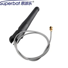 Superbat WiFi Omni антенна 2,4 ГГц 3dBi антенна с IPX/U. FL кабель женский RA Разъем усилитель для беспроводного модуля MINI-PCI карты