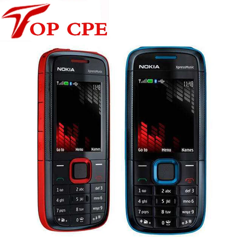 Nokia 5130 XpressMusic разблокированный мобильный телефон Bluetooth FM сотовый телефон Английский Русский Иврит арабский клавиатура поддерживает