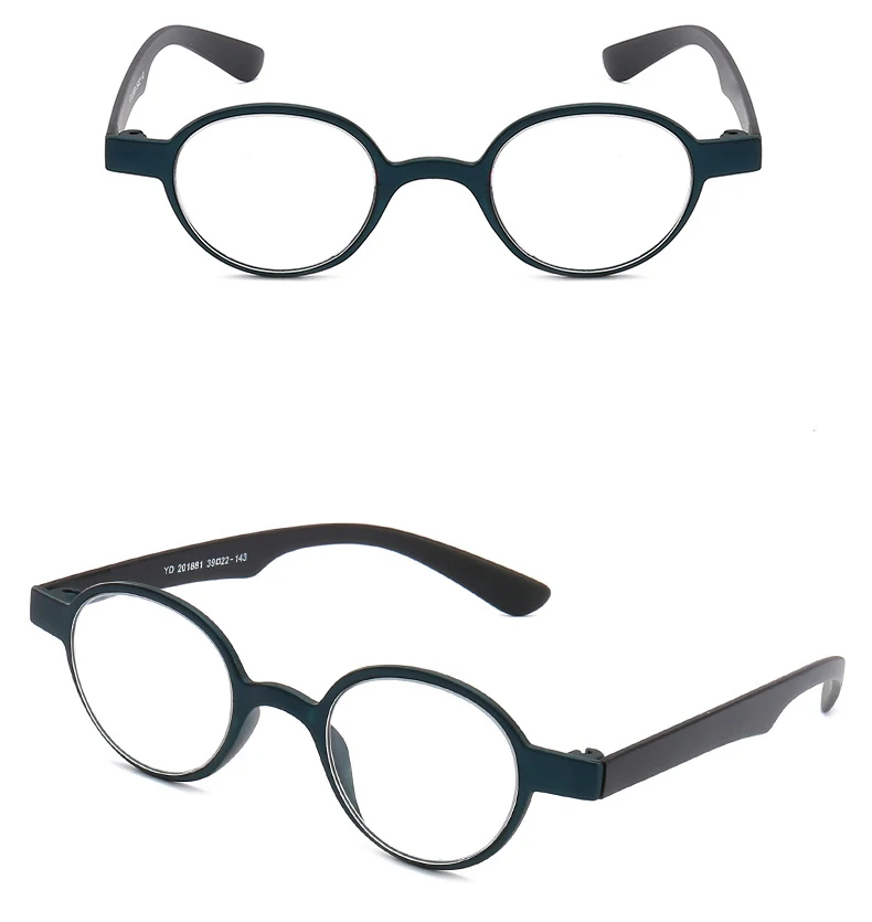 Новые модные круглые очки для чтения ультра легкие удобные очки мужские и женские очки винтажные
