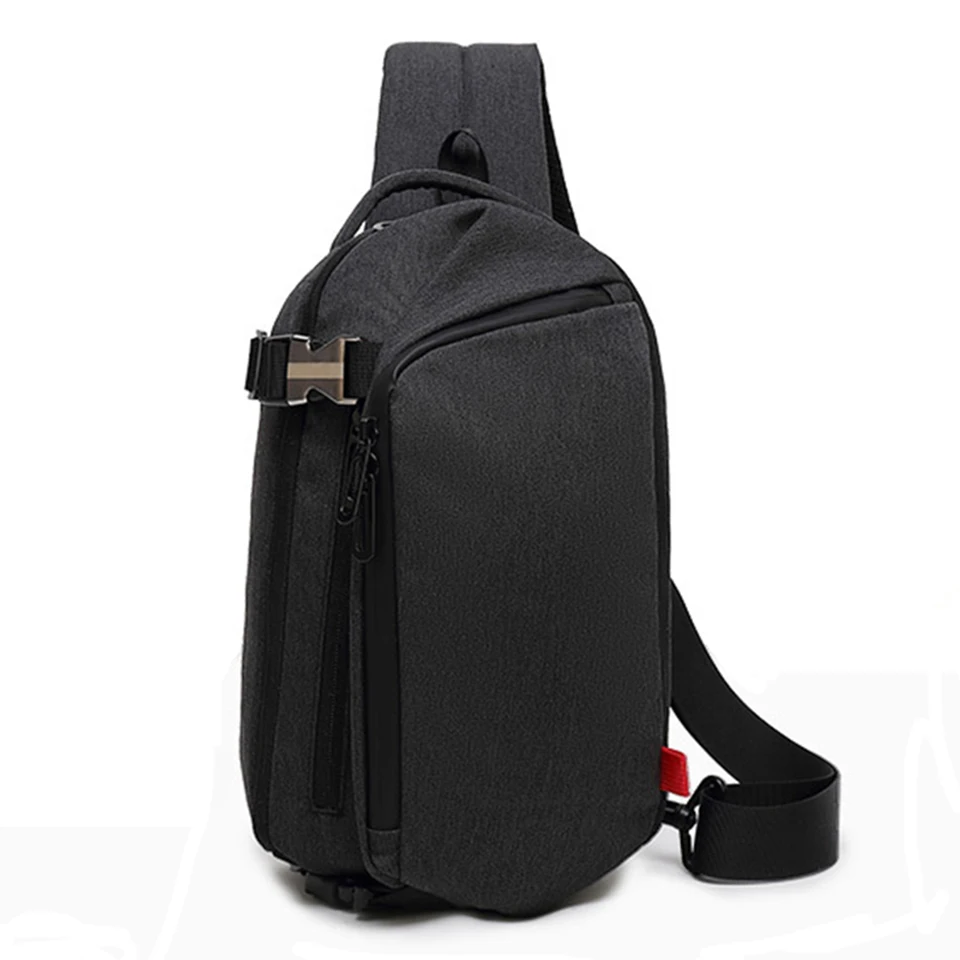 Мужская сумка через плечо нагрудная мессенджер водонепроницаемая Bolso Cross Body