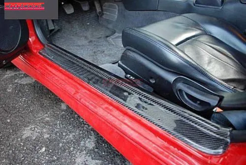 1995-1998 Nissan S14 S14A Silvia 200SX 240SX Door Sill Kick Panel Carbon Fiber02