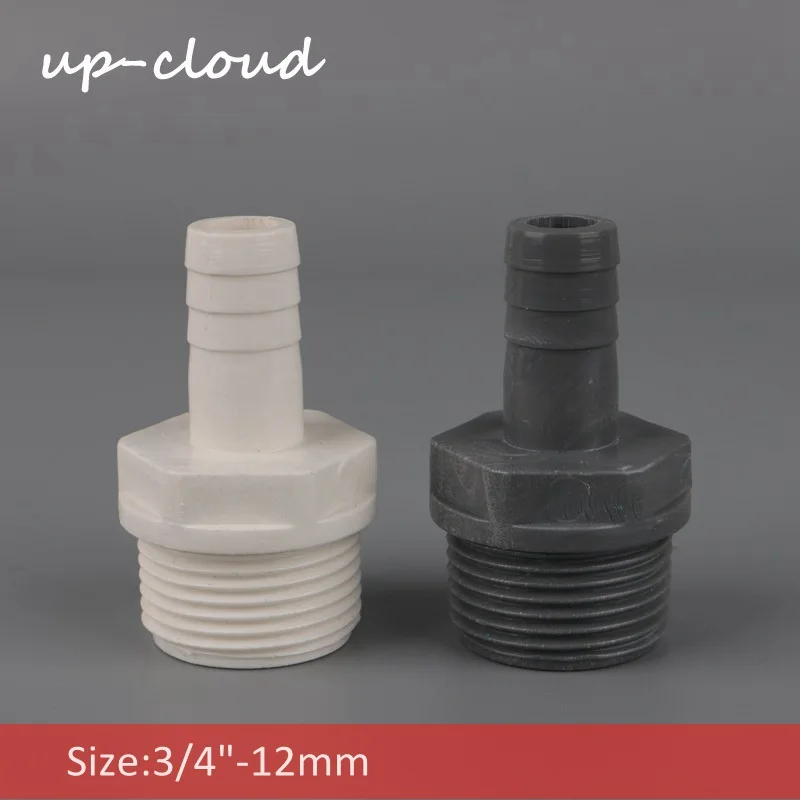 4pcs-3-4-male-thraed-to-12-mm-pvc-straight-connector-plastic-soft-hose