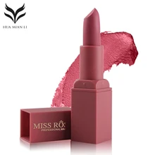 Женская помада, бархатная, Обнаженная помада карандаш, долговечный пигмент для губ, макияж, натуральный, сексуальный, Водонепроницаемый Макияж для губ
