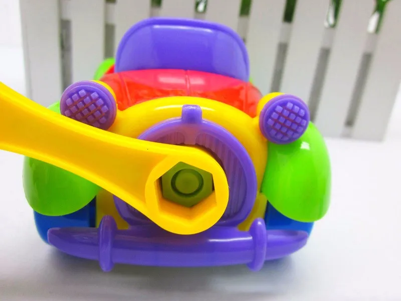 Рождественский подарок детская для маленьких мальчиков девочек разборка сборка классический автомобиль игрушки веселые развивающие игрушки для мальчиков