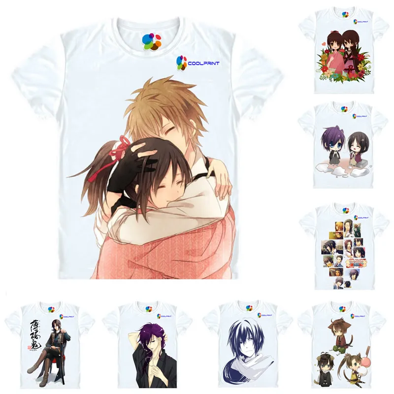 Аниме-рубашка Coolprint Hakuouki Hakuoki футболки в разных стилях короткие Тошизо Хиджиката