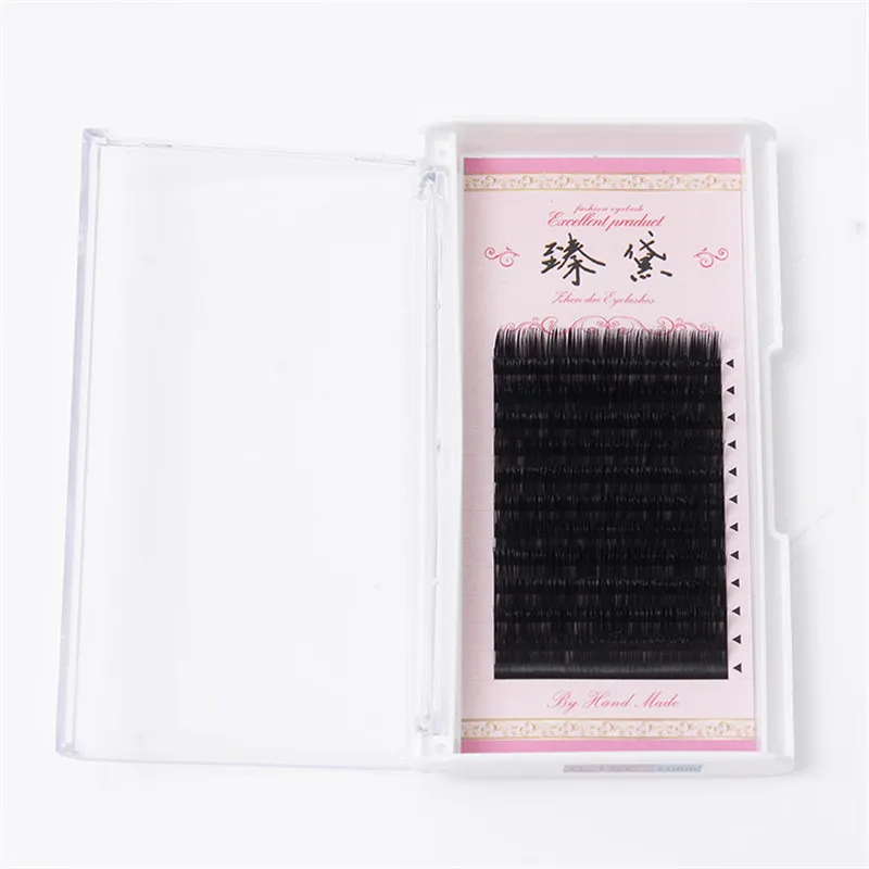 

0.05 0.07 0.10 0.15mm Black Grafting Eyelashes Individual Lashes Professional Tray Lashes Extention Volume Eyelashes Extention