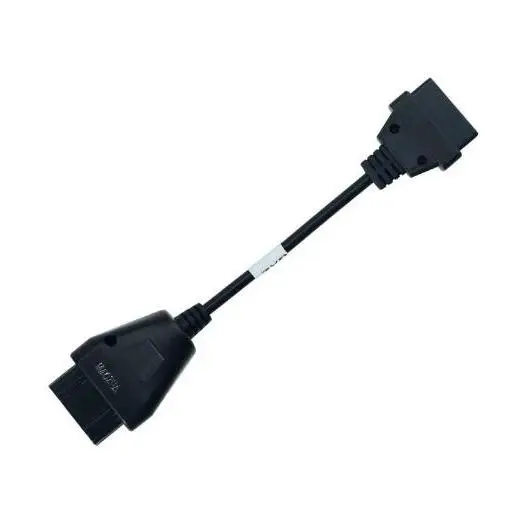 Цена по прейскуранту завода работа газ 12pin для 16 PIN мама-папа 12 pin OBD OBD2 OBDII DLC конвертер Кабель gaz12pin для delphis